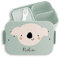 Kinder Bento Box Midi Lunchbox für Mepal Bentobox - Brotdose Boho Koala Vesperbox Koalabär Jausenbox Beutelbär I - 900 ml - Sage Grün - customized lunch personalisierte name essbox snackbox