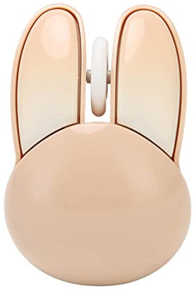 KIMISS Souris Fil, Mignonne sensibilité 2,4 G DPI, 1600 DPI, pour Ordinateur avec Récepteur USB, Alimentée par Batterie, Silencieuse, Vert Matcha, Portée Efficace de 10 M (Couleur du