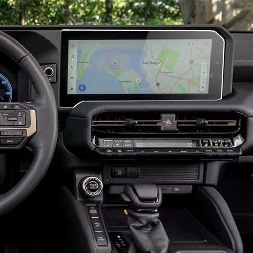 GPS-Navigationsfolie Für Toyota Für Land Für Cruiser 250 2024 12,3 Zoll Auto-Infotainment-GPS-Navigationsdisplay Displayschutzfolie Aus Gehärtetem Glas Navigations-Displayschutz