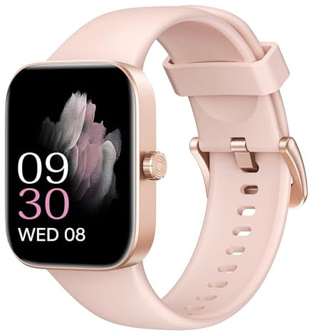 ASWEE Smartwatch Damen Herren, 1.85 Zoll HD-Display Smart Watch mit Bluetooth Anrufe, 200+ Sportmodi Fitness Tracker mit Herzfrequenz SpO2 Schlafmonitor, IP68 Wasserdicht Fitnessuhr für Android iOS