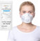 TubeRoo FFP3 Maske mit Ventil großer Kopf, Fischform 20 Stück Masken, Versand aus Deutschland, Kopfband/Ohrschlaufen Bänder, Atemschutzmaske