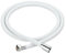 SQING 1,5 M Silikon Flexible Dusche Schlauch Lange Badezimmer Dusche Wasser Schlauch Verlängerung Sanitär Rohr Ziehen Rohr Bad Zubehör(White 1.5m 59inch)
