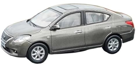CUTSUGOK maßstabsgetreues Auto Maßstab 1:43 for Nissan Sunny, Legierung, hohe Simulation, statisches Automodell, Druckgussmodell, statisches Automodell Modellfahrzeug zum Sammeln(A)