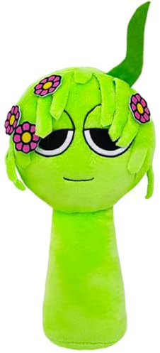 S-prunki PlüSchtier,9.8zoll Lustige S-prunki Plushies FüR Gaming-Fans,Super Weiches Sammelbares PlüSchtier,Weihnachten Geburtstag Geburtstage FüR 4 5 6 7 8 9 10+Jahre Alt StrumpffüLler. (Green)