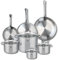 ELO 9513750 Batterie de cuisine 7 pièces, Ensemble de 3 Poêles de cuisson 24, 28 et 32 cm et 4 faitouts 14, 16, 20 et 26 cm Elo Profi Citrin, inox, induction