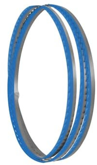 1 lama for sega a nastro da 1400 mm, 1400 x 10 x 0,5 mm TPI, 6 utensili for lavorazione del legno, accessori for sega a nastro Scheppach Draper Fox Workzone