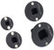 NOENNULL 4Pcs Low Profile Socket Adapter Set 1in to 3/4in 3/4in to 1/2in 1/2in to 3/8in 3/8in to 1/4in Low Profile Impact Socket Adapter Set Drive Reducing Adapter Socket Set