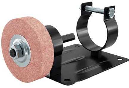Osmond Elektrische Bohrmaschinenhalterung Schleifsockel mit Schleifscheibe Metallpolier-Schärfumwandler Elektrische Bohrmaschinen-Schneidehalter