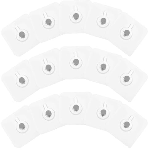 Hoement 30pcs Heavy Duty Adhesive Hooks for Walls and Oil Resistant Paint Safe Picture Hangers with Strong Load Capacity Removal for Hanging Photo Frames Mirrors Clocks in Kitchen and