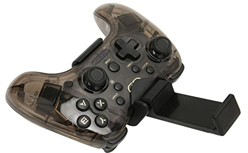 AMONIDA Controller di Gioco Wireless Joystick Ergonomico per Gamepad Bluetooth per PC TV Batteria Agli Ioni di Litio da 800 MAh