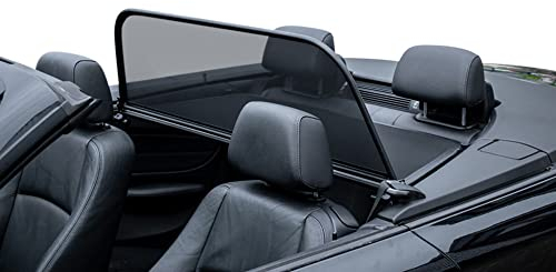 Aperta Windschott passend für BMW 1er Reihe (2008-2013) 100% Passgenau OEM Qualität Schwarz Windstop Windabweiser