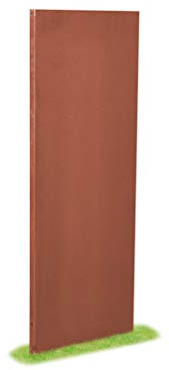 prima terra Deko- und Sichtschutzelement Edelrost ohne Motiv H=158cm B=60cm