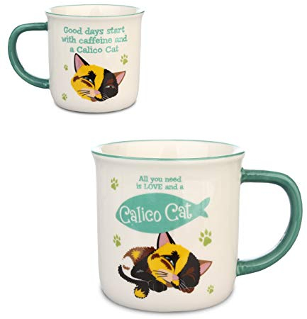 H&H Wags & Whiskers Mug - Calico Cat
