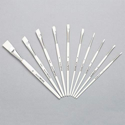 Artiste Acrylic/Oil Paint Brush Set - 10 Pack