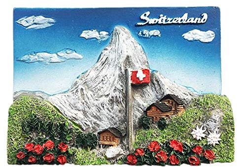Jungfrau Schweiz 3D Kühlschrankmagnet Touristensouvenir Geschenk Haus & Küche Dekoration Magnetaufkleber Schweiz Kühlschrankmagnet Kollektion