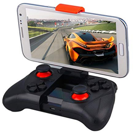 Attrezzature VR, attrezzature AR, occhiali 3D CTJ MOCUTE-050 Wireless Bluetooth Remote Controller/Mini Gamepad/Musica controller Player for Android/iOS telefono cellulare/Tablet (nero)