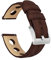 Barton Rally Horween-Lederarmband – integrierte Schnellverschluss-Federstege – 316L Edelstahl – 18 mm, 19 mm, 20 mm, 21 mm, 22 mm, 23 mm & 24 mm