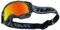 TWO-X Cross-Brille - Motocross-Brille mit verspiegeltem Iridium Glas - Kratzfeste Brille - Enduro & Downhill - Schutz-Brille - Atom - Outbreak-Grau