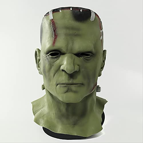 KiKiYe Frankenstein Maske Teufelsmonster Cosplay Masken Zombie Mascarillas Evil Latex Masken Anime Face Mascaras Halloween Kostüm Prop
