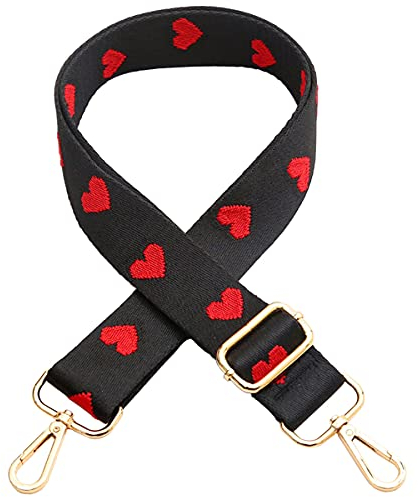 Verstellbarer Schultergurt Taschengurt Breit Schulterriemen Umhängegurt Herren Taschenriemen Damen Zubehör Tragegurt Längenverstellbarer 75-135cm für Schultertasche Tragetaschen und Handtaschen