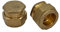 Pipestation Lot de 2 bouchons de compression en laiton pour tuyau en cuivre 22 mm