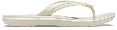 Crocs Unisex Erwachsene Crocband Flip Flip, Bone, 37/38 EU