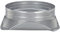 PATIKIL 10 Inch Duct Connector Flange, Metal Straight Pipe Flange Square to Round Interface Air Duct for Heating Cooling Ventilation HVAC System