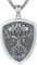 Baum des Lebens Kette Herren Sterling Silber 925 Lebensbaum Wikinger Anhänger Wikinger Odin Kette mit Wolf Halskette Nordisches Amulett Wikinger Schmuck für Männer Herren…