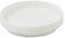 WHITE CERAMIC Pillar/Votive Candle Plate/Holder - 9.7 cm