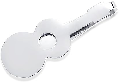 STJARNA Lustig Krawattenklammer Gitarre Herren Damen Musik | Edelstahl Krawattennadel 4.5cm für Normale Schmale Krawatten