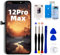 EFaith for iPhone 12 Pro Max Screen Replacement 6.7 inch LCD Full HD Touch Digitizer Assembly with Complete Repair Kit + Screen Protector + Waterproof Adhesive for A2342, A2410, A2412, A2411