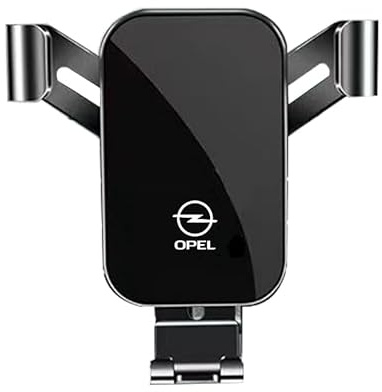 EEASSA Handyhalterung Auto für Opel Adam 2012-2019, Halterung Handyhalter Fürs Auto Lüftung 360°Drehung Metall Einstellbar Stabilere & Nie Wackeln KFZ Smartphone Halter,E