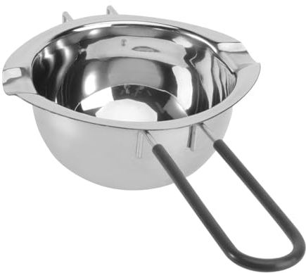 TOPBATHY Stainless Steel Butter Melting Pot Milk Heater Frother Plate Warmer for Valentines Day Candy