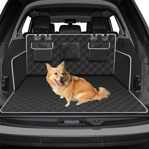 QMMMNH Auto Kofferraum Hundedecke,für BMW X1 (E84) 2009-2015 rutschfest Wasserdicht Schutz vor Kratzern, Schmutz,Tierhaaren,für die Meisten Autos und SUVs