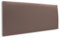 Mejale Wandpaneele Gepolstert 3D Leder Wandkissen Wandverkleidung Wandkissen als Kopfteil für Bett Wanddekoration Wandpolsterung für Schlafzimmer, Kinderzimmer,30x60cm,Braun,1 Pieces