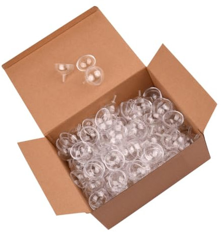 DIYEAH Quality Air-Corn Wrapper Cups 100pcs Hollow Candy Cups for Candy Holder Stylish Decor