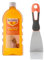Bundle of Bartoline Wallpaper Stripper 1L – Fast-Acting Concentrated Solution for Easy Wallpaper Removal + Tetrion Filler Knife