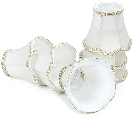 Lampenschirme 2er/6er set E14 E27 Kerzenbirnen für Kronleuchter Pendellampe Wandleuchte Hängelampe Lampenschirm