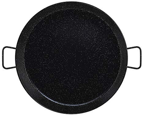 Metaltex - Paellera Acero Esmaltado 30 Raciones 70 cm