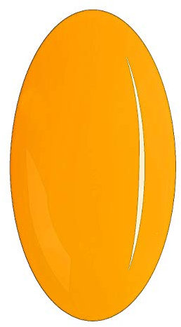 Shellac Hema Free, UV Nagellack Vegan & Made in Germany, UV Gellack 6ml Nail Polish (Neon Mandarin)