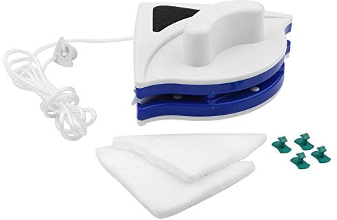 Magnetic Window Cleaner for Double Glazing, Plastic Double Side Double Sided Window Cleaner Window Glass Cleaning Tool for High-Rise and Car Glazed Windows Thickness
