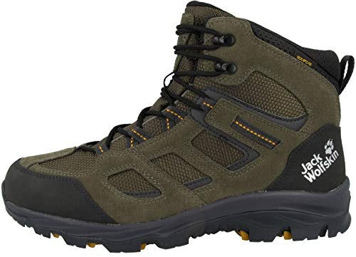 Jack Wolfskin Herren Vojo 3 Texapore Mid M, Khaki Phantom, 45.5 EU
