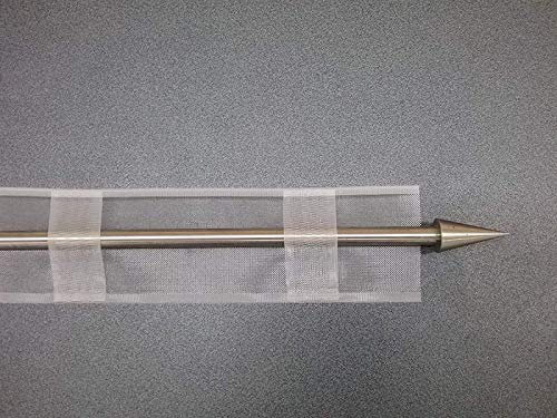 mauro Riloga fettuccia per Tende su Bastone quantità Minima 3 ml. Art.1110/1 (B - 5 Metri)