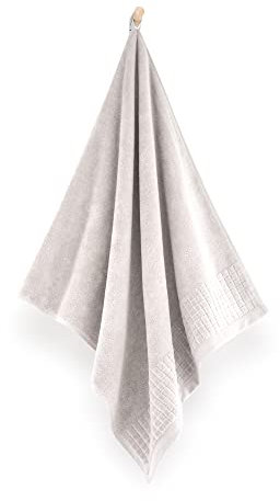 ZWOLTEX Antibakteriell Handtuch Set I 100% Ägyptischer Baumwolle I Made IN EU I Sammlung Paulo, Gr. :2X (70x140), Farbe:Sepia