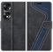 MOBESV Phone Cover For Honor 70 5G, Flip Wallet Case for Honor 70 5G Phone Case, Black/Dark Blue