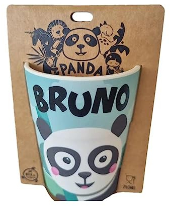 PLUS HOME Vaso o taza Con Nombre Personalizado o animal.Bruno