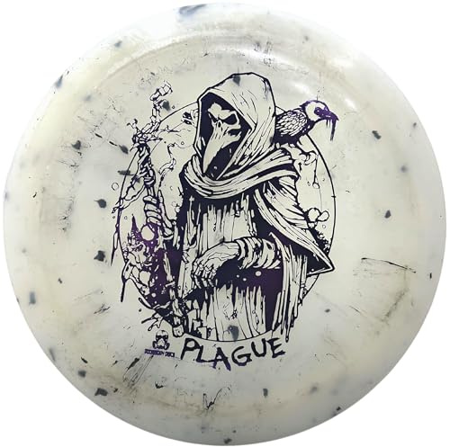 DOOMSDAY DISCS Plague Distance Driver | Advanced Disc Golf Driver | Glow in The Dark Plastic