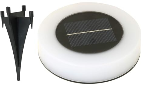 Kynast Garden Solar LED Schwimmlicht/Bodenleuchte 2in1 Farbwechselnd Ø 11 cm