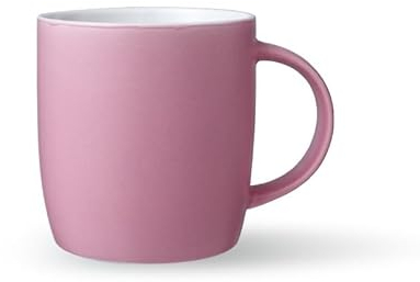 HAQEPO Taza de café de cerámica mate de gran capacidad de 350 ml, taza de café simple nórdico, taza de agua personalizada para el hogar, pareja, desayuno, taza de leche, E
