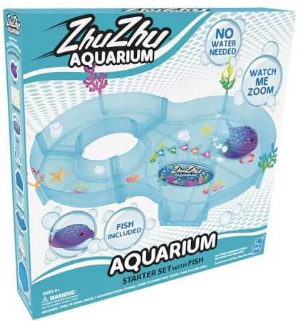Aquarium Starter-Set mit Fisch im Lieferumfang enthalten – kompatibel mit Allen Zhuzhu Aquarium-Spielsets